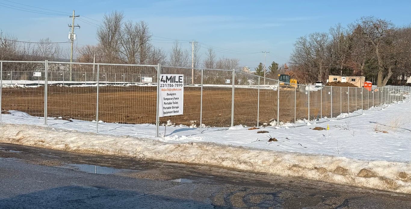 Temporary Job Site Fence